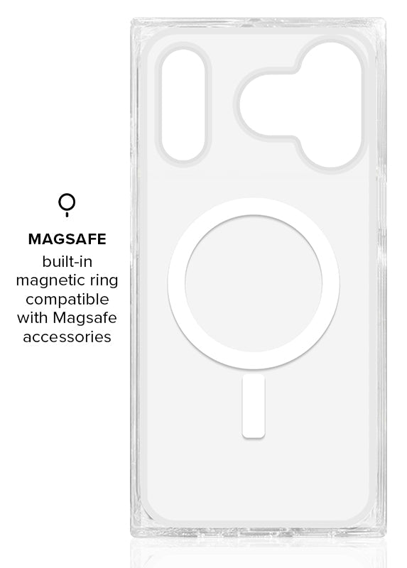 SQUARE® Orange Mother of Pearl iPhone Case