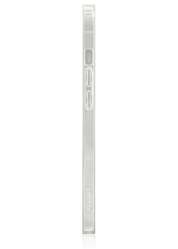 SQUARE® Ivory Ostrich Faux Leather iPhone Case