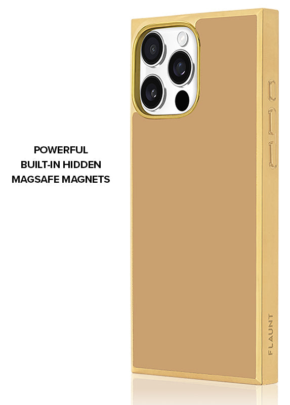 Elite Collection - SQUARE® Gilded Chai iPhone Case