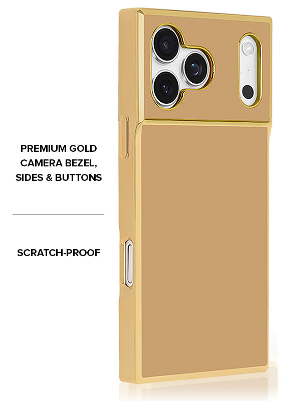 Elite Collection - SQUARE® Gilded Chai iPhone Case