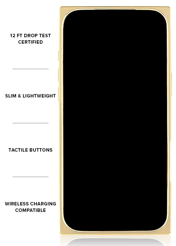 Elite Collection - SQUARE® Gilded Chai iPhone Case