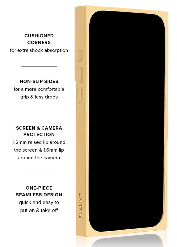 Elite Collection - SQUARE® Gilded Chai iPhone Case