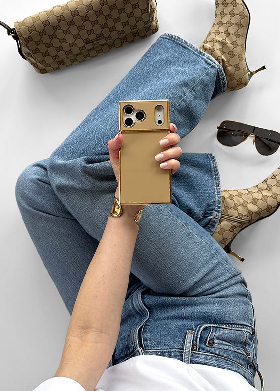 Elite Collection - SQUARE® Gilded Chai iPhone Case