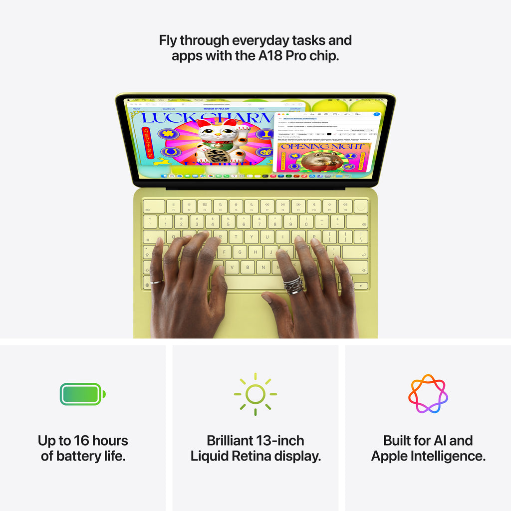 MacBook Neo - 512GB Storage - Magic Keyboard with Touch ID - Silver