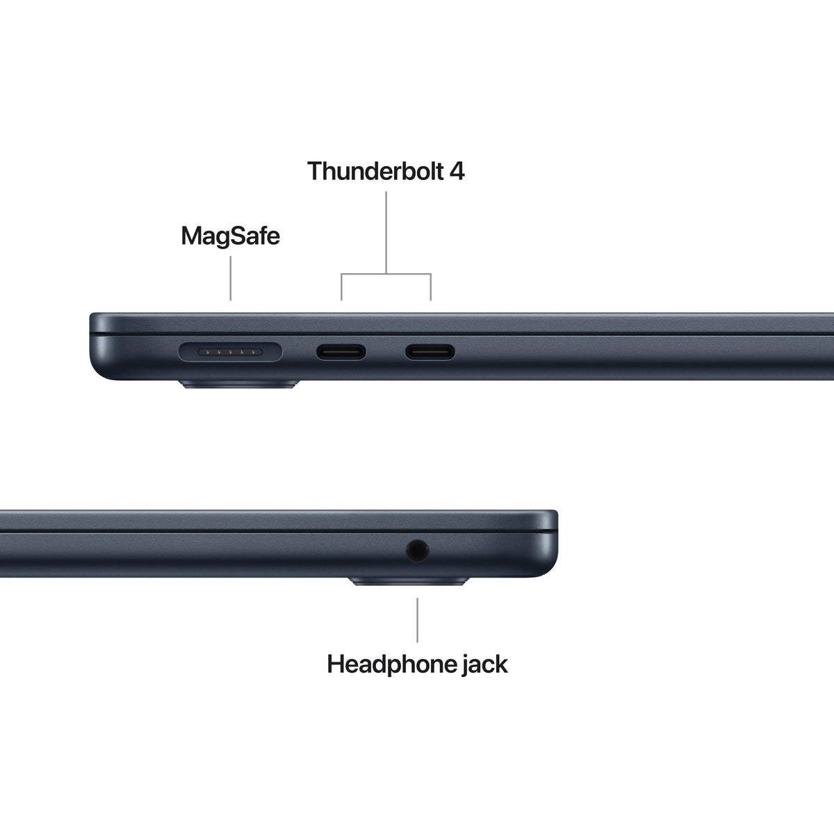 13-inch MacBook Air - M5 10-core CPU 10-core GPU - 16GB Memory - 512GB Storage - Midnight