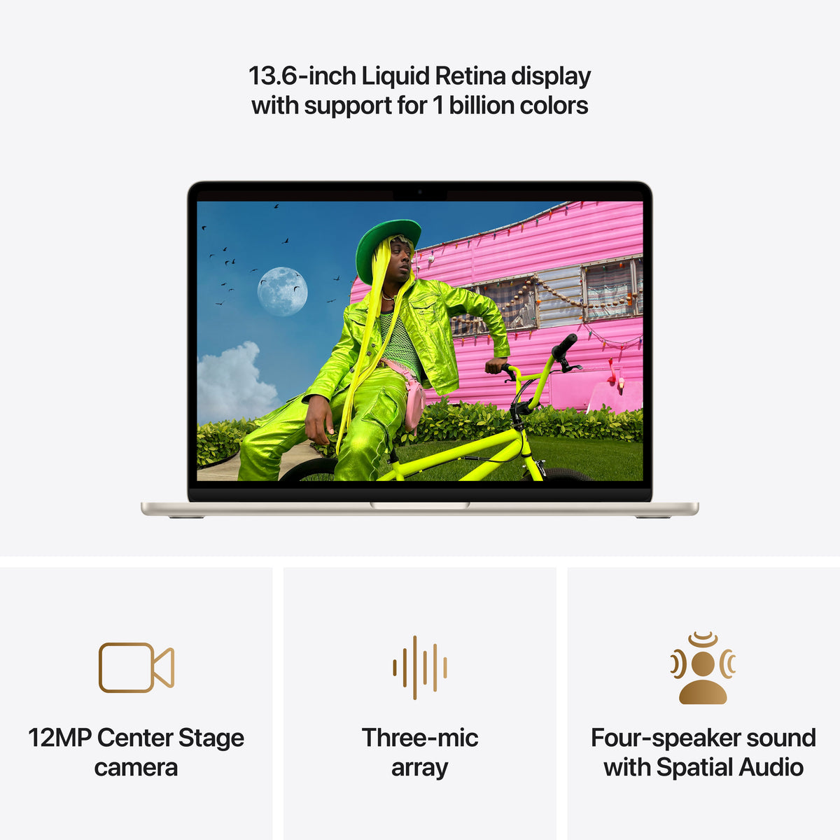 13-inch MacBook Air - M5 10-core CPU 10-core GPU - 16GB Memory - 4TB Storage - Starlight
