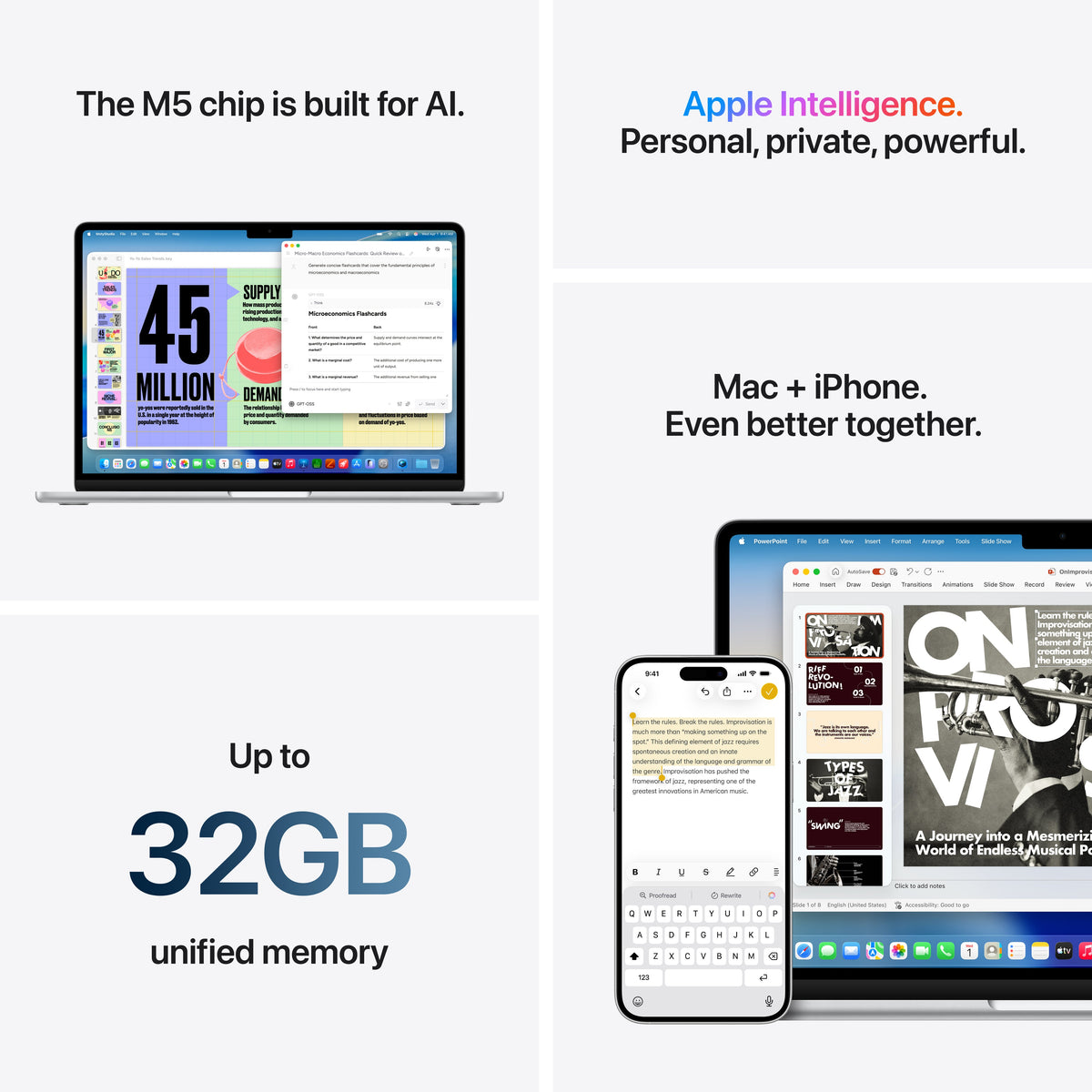 13-inch MacBook Air - M5 10-core CPU 10-core GPU - 16GB Memory - 1TB Storage - Starlight
