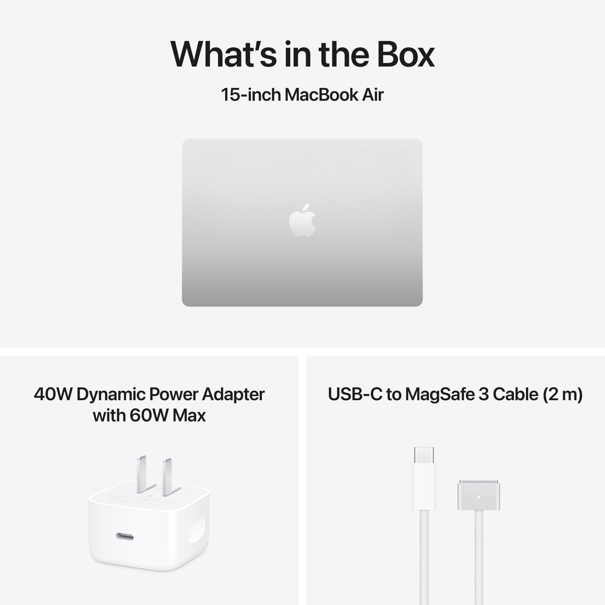 15-inch MacBook Air - M5 10-core CPU 10-core GPU - 32GB Memory - 2TB Storage - Silver