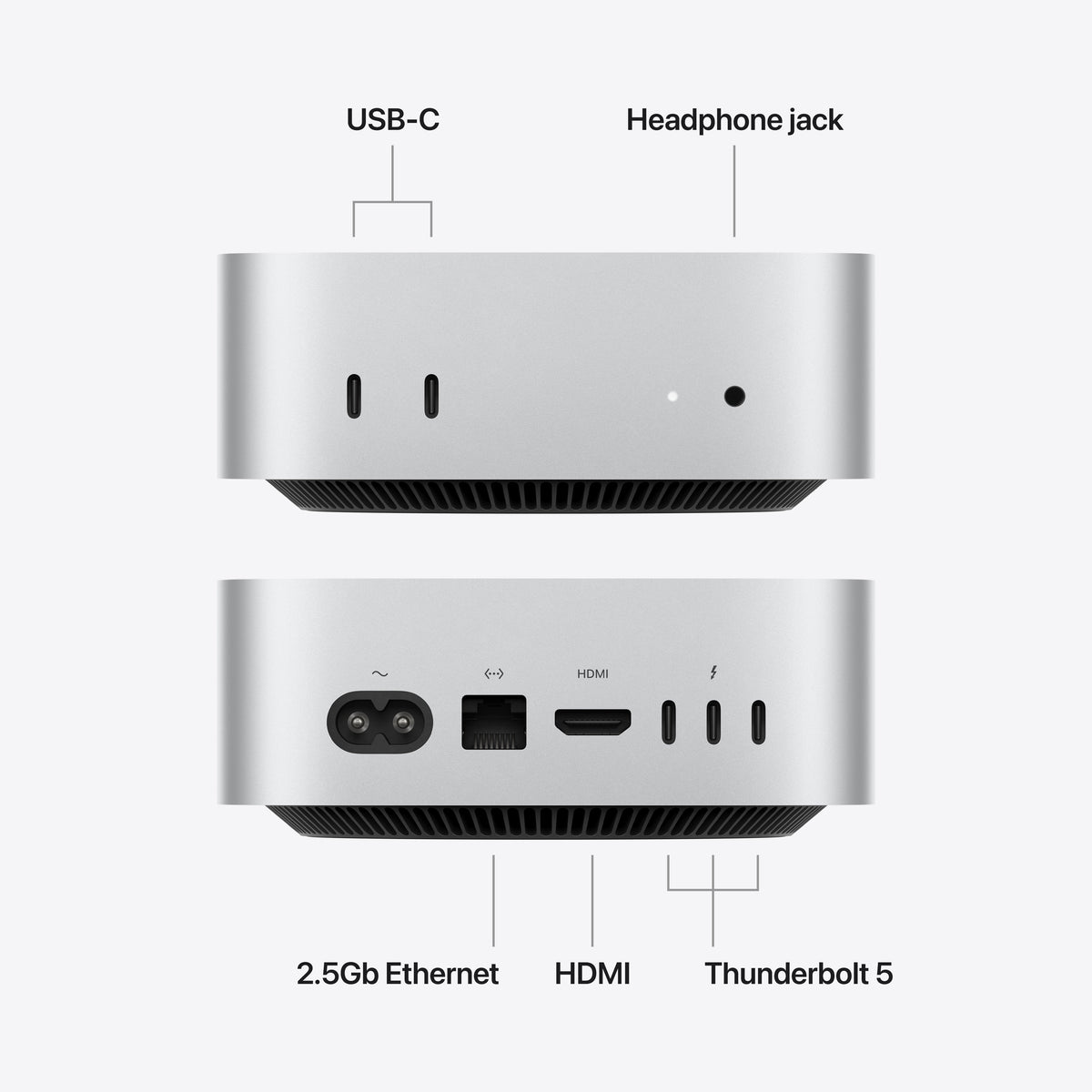 Mac Mini - M5 Pro 15-core CPU 16-core GPU - 48GB Memory - 8TB Storage - 10 Gigabit Ethernet