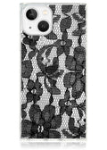 SQUARE® Black Lace iPhone Case