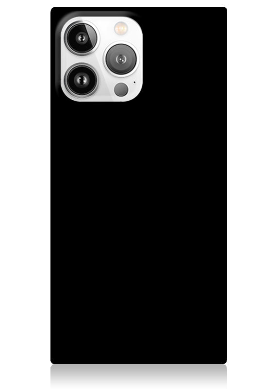 SQUARE® Black Patent iPhone Case