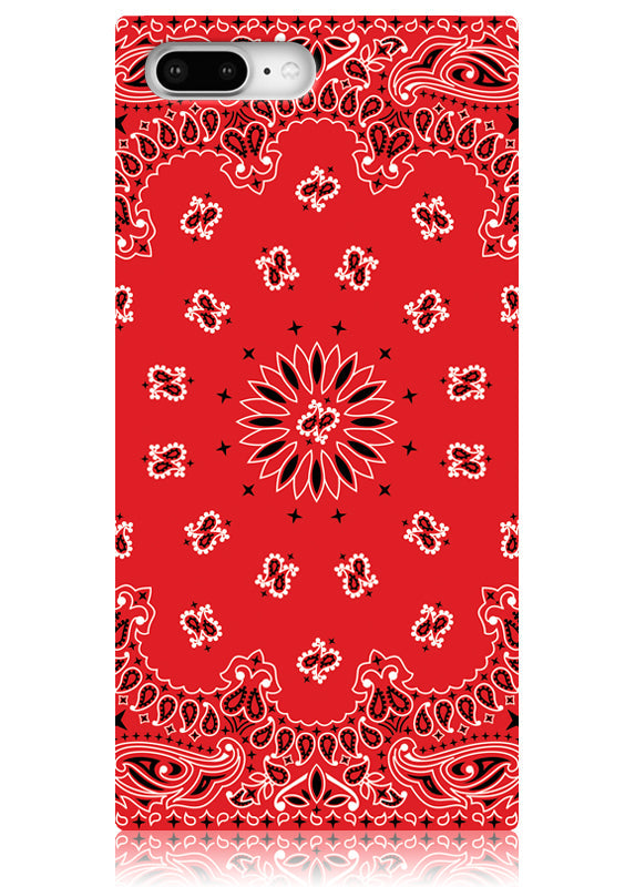 SQUARE® Red Bandana iPhone Case