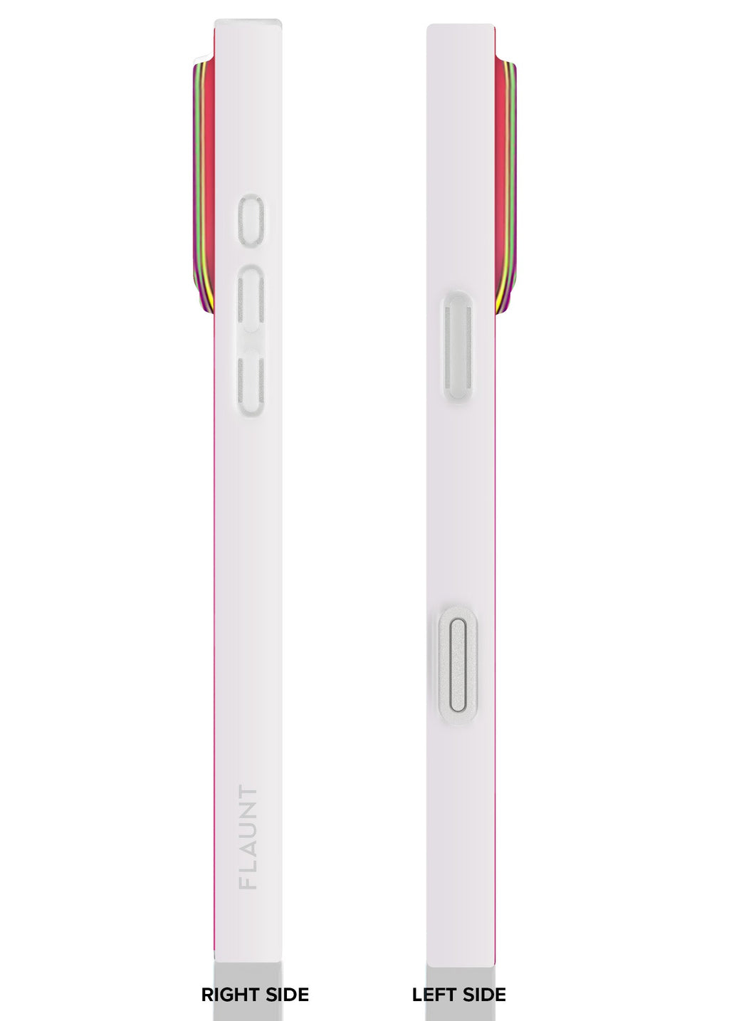 SQUARE® Pink Iridescent Satin iPhone Case